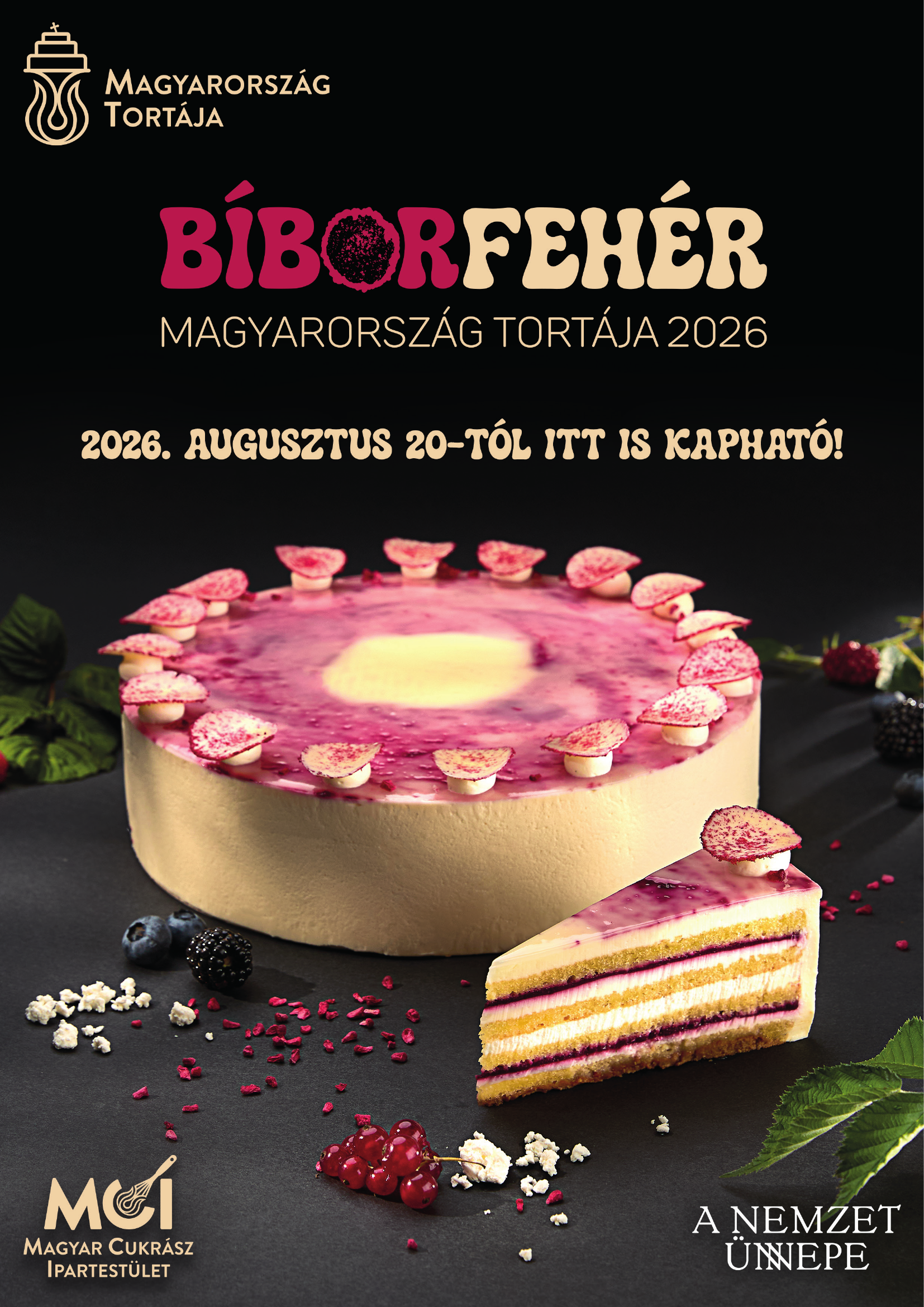 Bíborfehér – Magyarország Tortája 2026
